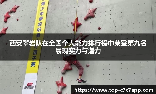 西安攀岩队在全国个人能力排行榜中荣登第九名展现实力与潜力
